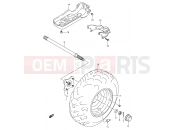 SUZUKI LT-F400 K7 (2007) (P24) LEFT REAR WHEEL