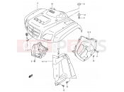 SUZUKI LT-F400 K7 (2007) (P24) FRONT FENDER (MODEL K5/K6/K7)