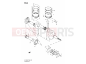 SUZUKI LT-F400 K7 (2007) (P24) CRANKSHAFT
