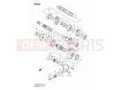 SUZUKI LT-F400 K7 (2007) (P24) TRANSMISSION (2)