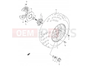 SUZUKI LT-F400 K7 (2007) (P24) FRONT WHEEL