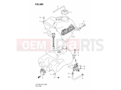 SUZUKI LT-F400 K7 (2007) (P24) FUEL TANK (MODEL K7)