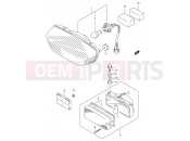SUZUKI LT-F400 K7 (2007) (P24) TAIL LAMP