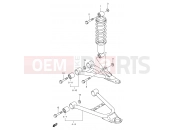 SUZUKI LT-F400 K7 (2007) (P24) SUSPENSION ARM