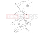 SUZUKI LT-F400 K7 (2007) (P24) MUFFLER