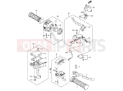 SUZUKI LT-F400 K7 (2007) (P24) HANDLE LEVER