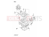 SUZUKI LT-F400 K7 (2007) (P24) CYLINDER HEAD