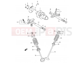 SUZUKI LT-F400 K7 (2007) (P24) CAMSHAFT/VALVE