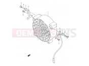 SUZUKI LT-F400 K7 (2007) (P3/P28) COOLING FAN