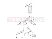 SUZUKI LT-F400 K7 (2007) (P3/P28) SUSPENSION ARM