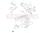SUZUKI LT-F400 K7 (2007) (P3/P28) REAR BOX
