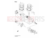 SUZUKI LT-F400 K7 (2007) (P3/P28) CRANKSHAFT