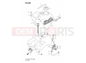 SUZUKI LT-F400 K7 (2007) (P3/P28) FUEL TANK (MODEL K7)