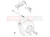 SUZUKI LT-F400 K7 (2007) (P3/P28) LEFT REAR WHEEL