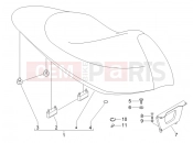 GILERA Runner 125 Race VX 4T Saddle/seats