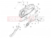 PIAGGIO Liberty 150 E5 Crankcase cover - Crankcase cooling