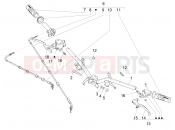 PIAGGIO Liberty 150 E5 Handlebars - Master cil.
