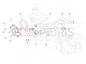 PIAGGIO MP3 530 HPE RST Exclusive Cooler pump