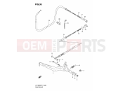 SUZUKI LT-F400 K8 (2008) (P17) REAR BRAKE