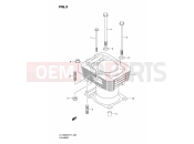 SUZUKI LT-F400 K8 (2008) (P17) CYLINDER