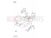 SUZUKI LT-F400 K8 (2008) (P17) FRONT FENDER