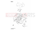 SUZUKI LT-F400 K8 (2008) (P28/P33) REAR FENDER (MODEL K8/K9)