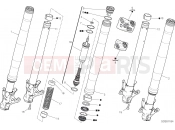 DUCATI STREETFIGHTER V2 FRONT FORK [MOD:SFV2]