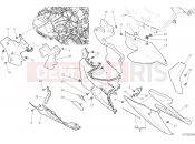 DUCATI STREETFIGHTER V2 FAIRING, RH [MOD:SFV2]