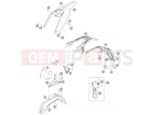 HUSABERG 2012 Offroad TE 125 (2103L9) [EU] MASK, FENDERS|Frame|08