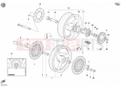 DUCATI 2002 Monster 620 WHEELS » FRONT WHEEL