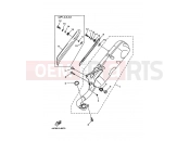 YAMAHA Jog Aprio YJ 50 JOG APRIO YJ50 1995 Exhaust 1 (4JP1-8)