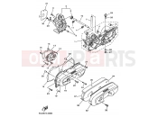 YAMAHA Jog Aprio YJ 50 JOG APRIO YJ50 1995 Crankcase 1 (4JP1-9)
