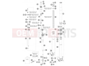 HUSABERG 2012 Offroad FE 450 (2303L3) [EU] FRONT FORK DISASSEMBLED