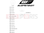 HUSABERG 2012 Offroad FE 450 (2303L3) [EU] WP SHIMS FOR SETTING