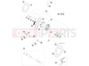 HUSABERG 2012 Offroad FE 450 (2303L3) [EU] REAR WHEEL