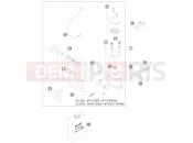 HUSABERG 2012 Offroad FE 450 (2303L3) [EU] FRONT BRAKE CONTROL