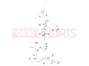 HUSABERG 2012 Offroad FE 450 (2303L3) [EU] REAR BRAKE CONTROL