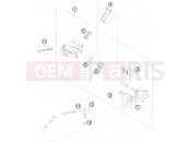 HUSABERG 2012 Offroad FE 450 (2303L3) [EU] REAR BRAKE CALIPER