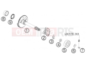 HUSABERG 2012 Offroad FE 450 (2303L3) [EU] BALANCER SHAFT