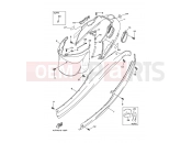 YAMAHA Jog Aprio YJ 50 JOG APRIO YJ50 1995 Side cover