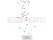 HUSABERG 2008 Offroad FE 450e/6 08 (2375H3) [US] INSTRUMENTS / LOCK SYSTEM|Frame|14