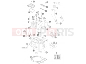 HUSABERG 2008 Offroad FE 450e/6 08 (2375H3) [US] CYLINDER HEAD|Engine|36