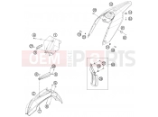 HUSABERG 2012 Offroad TE 300 (2475L9) [US] MASK, FENDERS|Frame|08