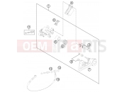 HUSABERG 2012 Offroad TE 300 (2475L9) [US] REAR BRAKE CALIPER|Frame|13