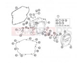 HUSABERG 2006 Offroad FE 650e/6 06 (2575F3) [US] CLUTCH COVER|Engine|30
