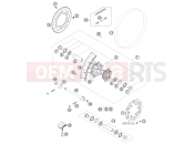 HUSABERG 2008 Offroad FE 650e/6 08 (2575H3) [US] REAR WHEEL|Frame|10