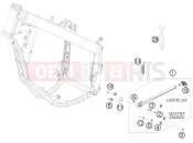 HUSABERG 2011 Offroad FX 450 (2301K0) [EU] SIDE / CENTER STAND|Frame|03