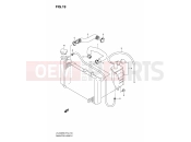 SUZUKI LT-Z400Z K8 (2008) (E19) RADIATOR HOSE