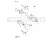 SUZUKI LT-Z400Z K8 (2008) (E19) OIL PUMP