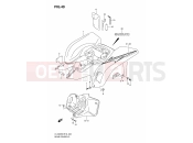 SUZUKI LT-Z400Z K8 (2008) (E19) REAR FENDER